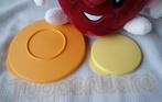 Tup. deksel 5: Trendy deksel 8 en 14 cm, Ophalen of Verzenden, Oranje, Overige typen