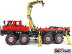 Mould King 13146 8x8 Kraanwagen, Kinderen en Baby's, Speelgoed | Duplo en Lego, Ophalen, Zo goed als nieuw, Complete set