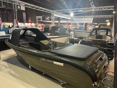 Gentle 590 Tender met 15 PK BBM & Cabriokap vaarklaar, Watersport en Boten, Sloepen, Nieuw, Tot 10 pk, 3 tot 6 meter, Buitenboordmotor