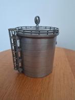 vintage tinnen bakje relatiegeschenk Matex haven jaren 80, Antiek en Kunst, Antiek | Tin, Ophalen of Verzenden