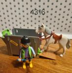 Playmobil 4316 paardentransportbox, Ophalen, Zo goed als nieuw