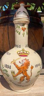 Jeneverkruik Regeringsjubileum Koningin Wilhelmina 1898-1948, Ophalen of Verzenden