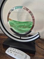 Bewegende zandkunst lamp, Ophalen of Verzenden, Zo goed als nieuw