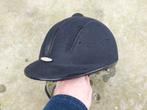 Verstelbare zwarte cap merk Casco. Maat 54 – 57 cm., Dieren en Toebehoren, Paardrijkleding, Dames, Overige soorten, Ophalen of Verzenden