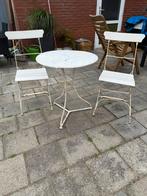 Bistro set en luiken, Overige materialen, Gebruikt, Tuinset, Ophalen