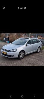 Vw golf 6 1.2 TSI automaat 2012, Auto's, Volkswagen, Automaat, Zwart, Golf Variant, Zilver of Grijs