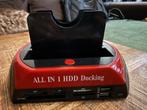 Multifunctioneel dockingstation USB 2.0 HDD, Computers en Software, Dockingstations, Ophalen of Verzenden, Gebruikt, Docking station