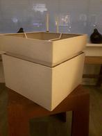 Retro lampenkap, Ophalen, Beige, Rond, Minder dan 25 cm