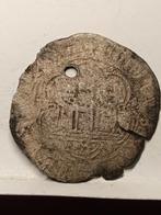 Bodemvondst centrum Maastricht. Spaanse munt rond 1465, Verzenden, Zilver