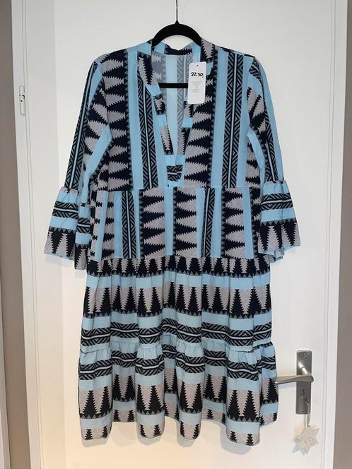 dames turquoise ibiza boho tuniek blouse mt one size -> 42, Kleding | Dames, Blouses en Tunieken, Zo goed als nieuw, Maat 42/44 (L)