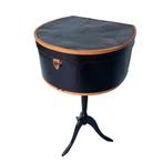 Uniek vintage tafeltje met hoedendoos, Antiek en Kunst, Ophalen