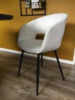 4 eetkamerstoelen offwhite/crème, Huis en Inrichting, Stoelen, Ophalen, Overige kleuren, Zo goed als nieuw, Vier