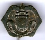 NULLI CEDO infanterie zilverkl defensie speldje ( P_049 ), Verzamelen, Verzenden, Zo goed als nieuw, Stad of Land, Speldje of Pin