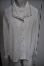 MZ72 Blouse Wit Zwart maat ( 42 / 44 ) size 12 Braemar, Kleding | Dames, Wit, Maat 42/44 (L), Ophalen of Verzenden, Zo goed als nieuw
