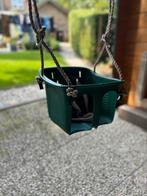 Babyschommel Rigid | kunststof groen met PP touwen, Ophalen, Gebruikt, Schommel