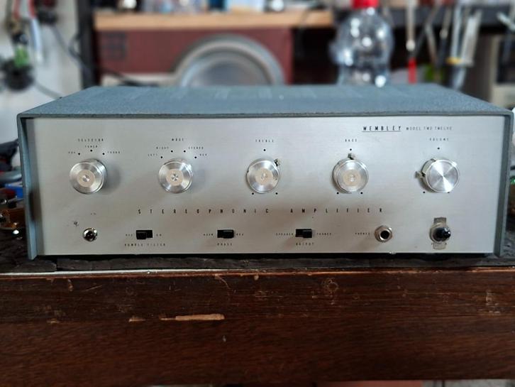 wembley model two twelve 2x 12 Watt HiFi Buizen versterker, Audio, Tv en Foto, Buizenversterkers, Versterker, Ophalen