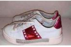 Sneakers d’r visser maat 32 wit roze, Kinderen en Baby's, Ophalen of Verzenden, Meisje, Schoenen