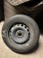 Winterbanden met stalen velg - Fiat 500, Auto-onderdelen, Banden en Velgen, Ophalen, 14 inch, Gebruikt, 175 mm