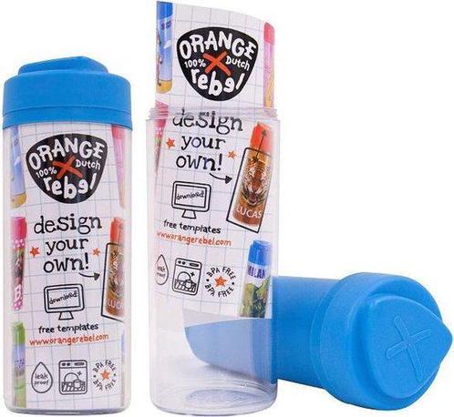 Orange Rebel Drinkbeker Blauw NIEUW, Diversen, Schoolbenodigdheden, Nieuw, Ophalen of Verzenden