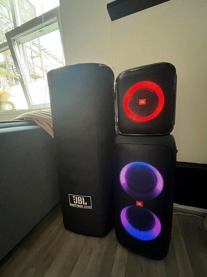 JBL Partybox 310 huren + microfoon, Audio, Tv en Foto, Luidsprekers, Gebruikt, Overige typen, 120 watt of meer, JBL, Ophalen of Verzenden