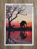 Diamond Painting Afrika Landschap Kant-en-Klaar, Ophalen of Verzenden, Nieuw, Overige typen