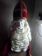 sinterklaas pruik baard losse snor en wenkbrauwen nieuw set, Diversen, Sinterklaas, Ophalen of Verzenden, Nieuw