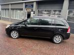Opel Zafira 2.2 Cosmom Bj 2008 LeerAutomaat,16Inch,Clima,Tre, Auto's, Opel, Gebruikt, Zwart, 4 cilinders, 150 pk