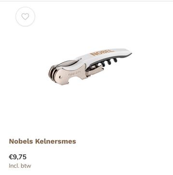 Nobel Kelnersmes - Nieuw! beschikbaar voor biedingen
