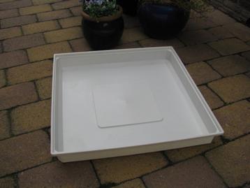 € 10 = lekbak 70 x 70 x 10 cm voor wasmachine * kunststof  beschikbaar voor biedingen