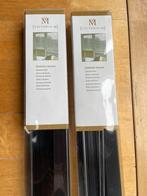 2x zwarte luxaflex 80x130 cm, Ophalen, 100 tot 150 cm, Zwart, Nieuw