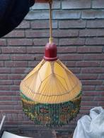 Vintage plafondlamp met kralen, Ophalen of Verzenden