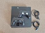 PS4, Spelcomputers en Games, Spelcomputers | Sony PlayStation 4, Ophalen, Gebruikt, Met 2 controllers