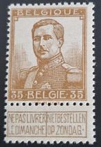 België 1912 - OBP 113 - Koning Albert I, Postzegels en Munten, Postzegels | Europa | België, Ophalen of Verzenden, Postfris, Postfris