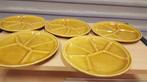 borden 5 stuks, 6 vakken vintage, Huis en Inrichting, Keuken | Servies, Ophalen of Verzenden, 'T Olde Gre-j, Info@toldegrej.nl