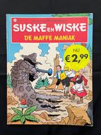 Suske en Wiske - De maffe Maniak. 1e druk heruitgave, Eén stripboek, Ophalen of Verzenden, Gelezen