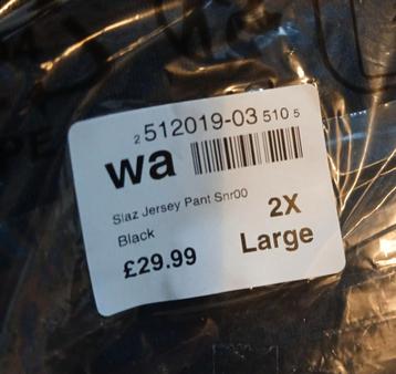Joggingbroek 2 stuks Slazenger XXL trainingsbroek nieuw beschikbaar voor biedingen