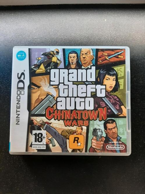 Nintendo DS spel Grand theft auto chinatown wars, Spelcomputers en Games, Games | Nintendo DS, Avontuur en Actie, 1 speler, Vanaf 18 jaar