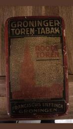 Vintage Groninger Toren Tabaksblik, Verzamelen, Blikken, Ophalen of Verzenden