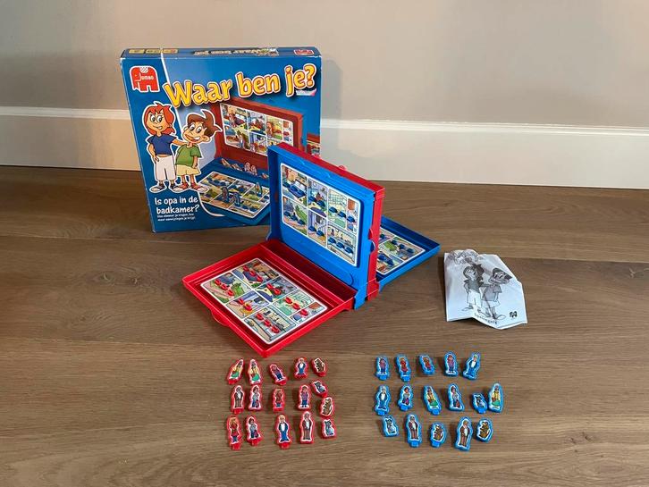 Waar ben je?, Hobby en Vrije tijd, Gezelschapsspellen | Overige, Zo goed als nieuw, Een of twee spelers, Ophalen