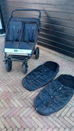 Tweelingwagen Mountain buggy urban jungle, Ophalen, Zo goed als nieuw, Overige merken, Verstelbare duwstang