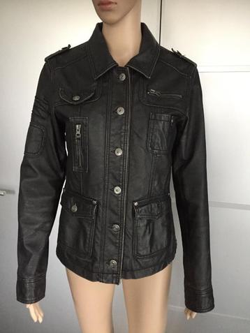 C1046 Street One maat 38=M echt-leren jasje blazer jas beschikbaar voor biedingen