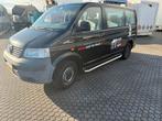 Volkswagen Transporter 1.9 TDI 75KW 2007 Zwart, Auto's, Zwart, 9 stoelen, Particulier, 1896 cc