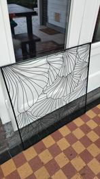 Metalen wanddecoratie 50x50, Ophalen, Gevelraam of Ruit