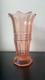 Antique Art Deco Pink vaas!!, Antiek en Kunst, Ophalen of Verzenden