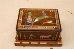 Vintage houten Sigarendoos 47516, Ophalen of Verzenden, Gebruikt, Tabaksdoos of Verpakking