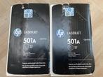 2 toners HP Q6470A (HP 501A) zwart HP CP3505/3600/3800 serie, Ophalen of Verzenden, Nieuw, Toner, HP (ORIGINEEL)