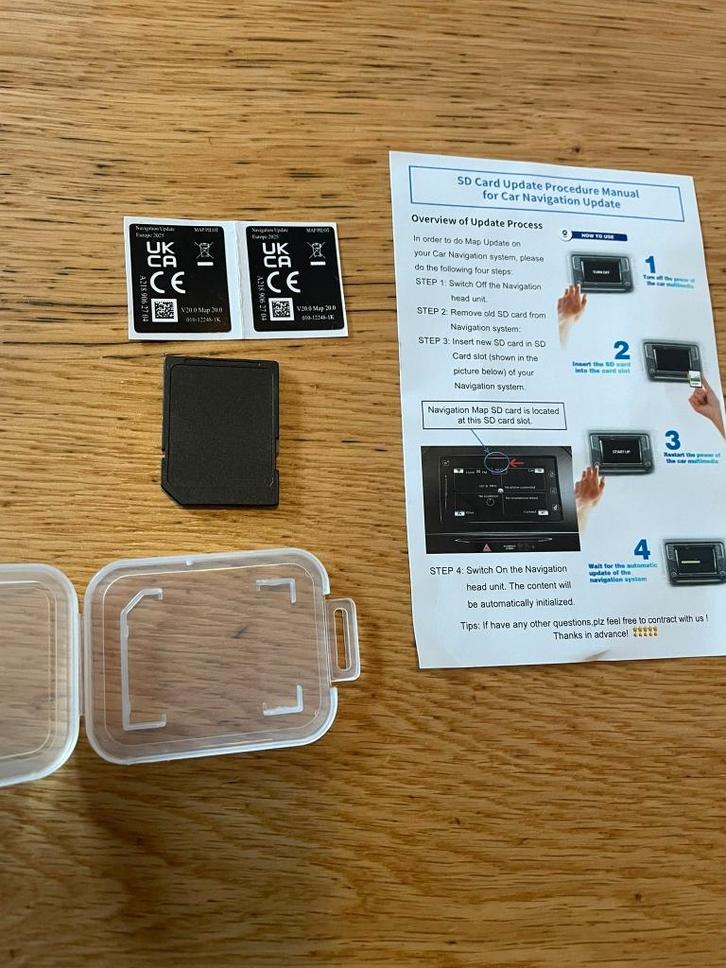 navigatie update NTG5 2025 Mercedes Garmin, Computers en Software, Navigatiesoftware, Nieuw, Update, West-Europa, Ophalen of Verzenden