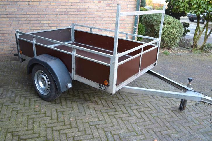 sterke gegalvaniseerde aanhanger, Auto diversen, Aanhangers en Bagagewagens, Zo goed als nieuw, Ophalen
