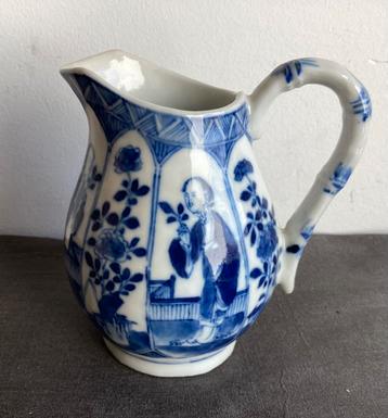 Melkkannetje met chinees decor Lange Lijs, eind 19e eeuw beschikbaar voor biedingen