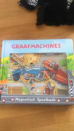 Graafmachines magneetboek, Boeken, Prentenboeken en Plaatjesalbums, Gelezen, Ophalen of Verzenden